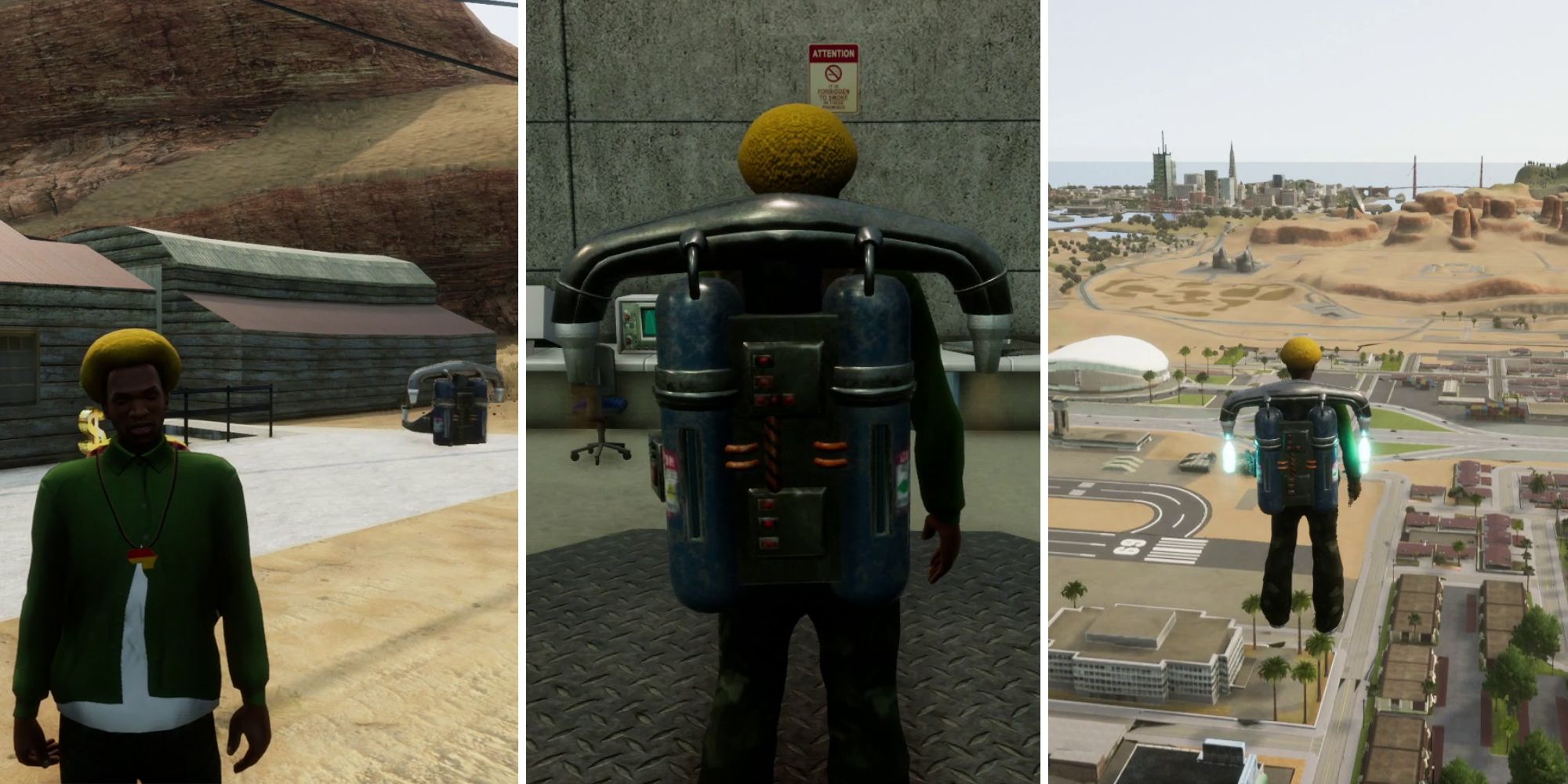 How To Unlock The Jetpack In Grand Theft Auto San Andreas Definitive