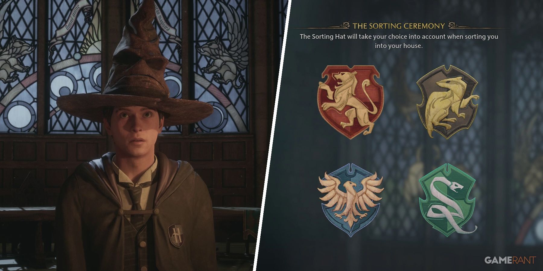How To Choose A House In Hogwarts Legacy Gryffindor Hufflepuff