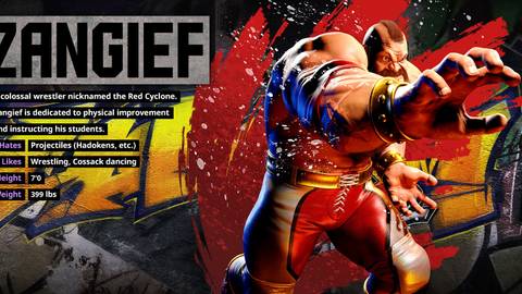 Zangief Ultra Street Fighter 4 moves list, strategy guide, combos