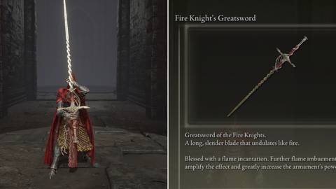 How To Get Fire Knight’s Greatsword in Elden Ring Shadow of the