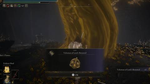 Talisman of Lord’s Bestowal Location & Effects In Shadow Of The