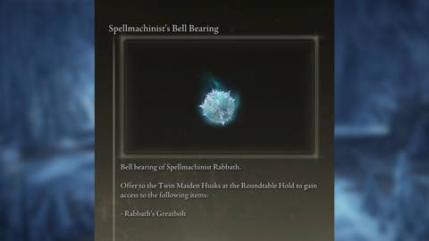 Spellmachinist&rsquo;s Bell Bearing in Elden Ring DLC