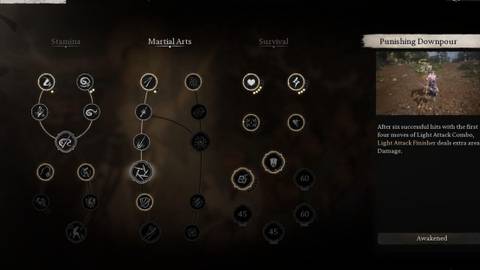 How does Punishing Downpour work in Black Myth: Wukong