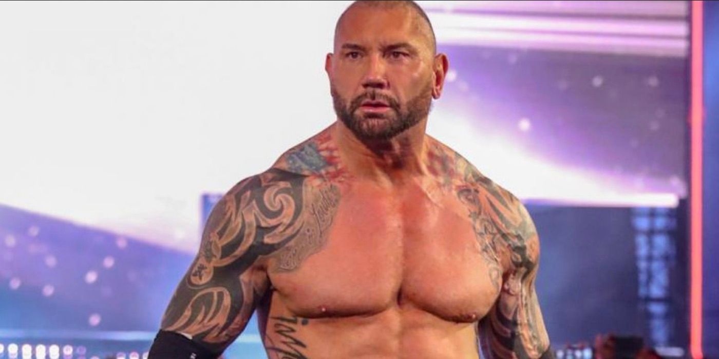 Dave Bautista WWE Stage
