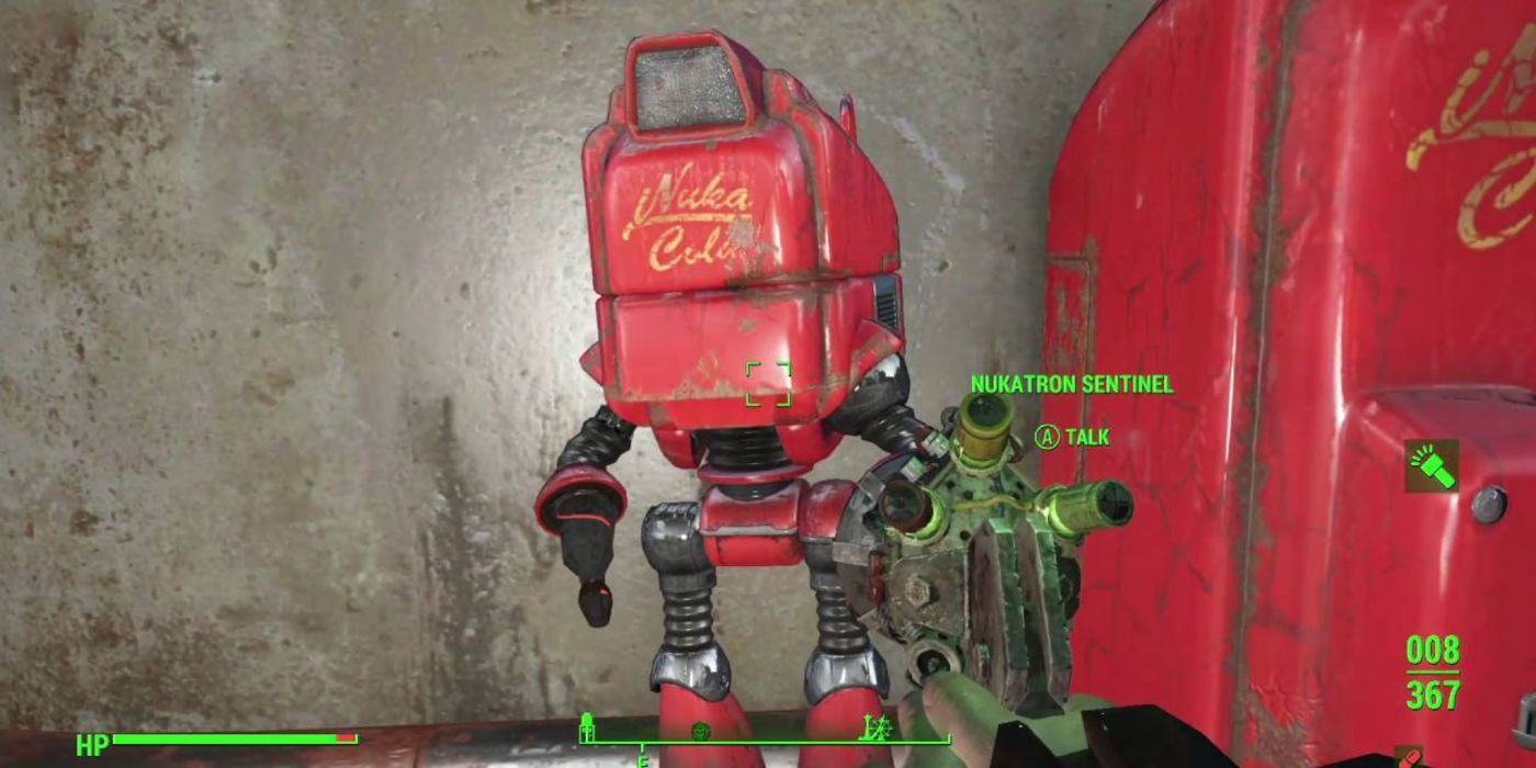 Fallout 4 Nukatron Sentinel In Nuka-World