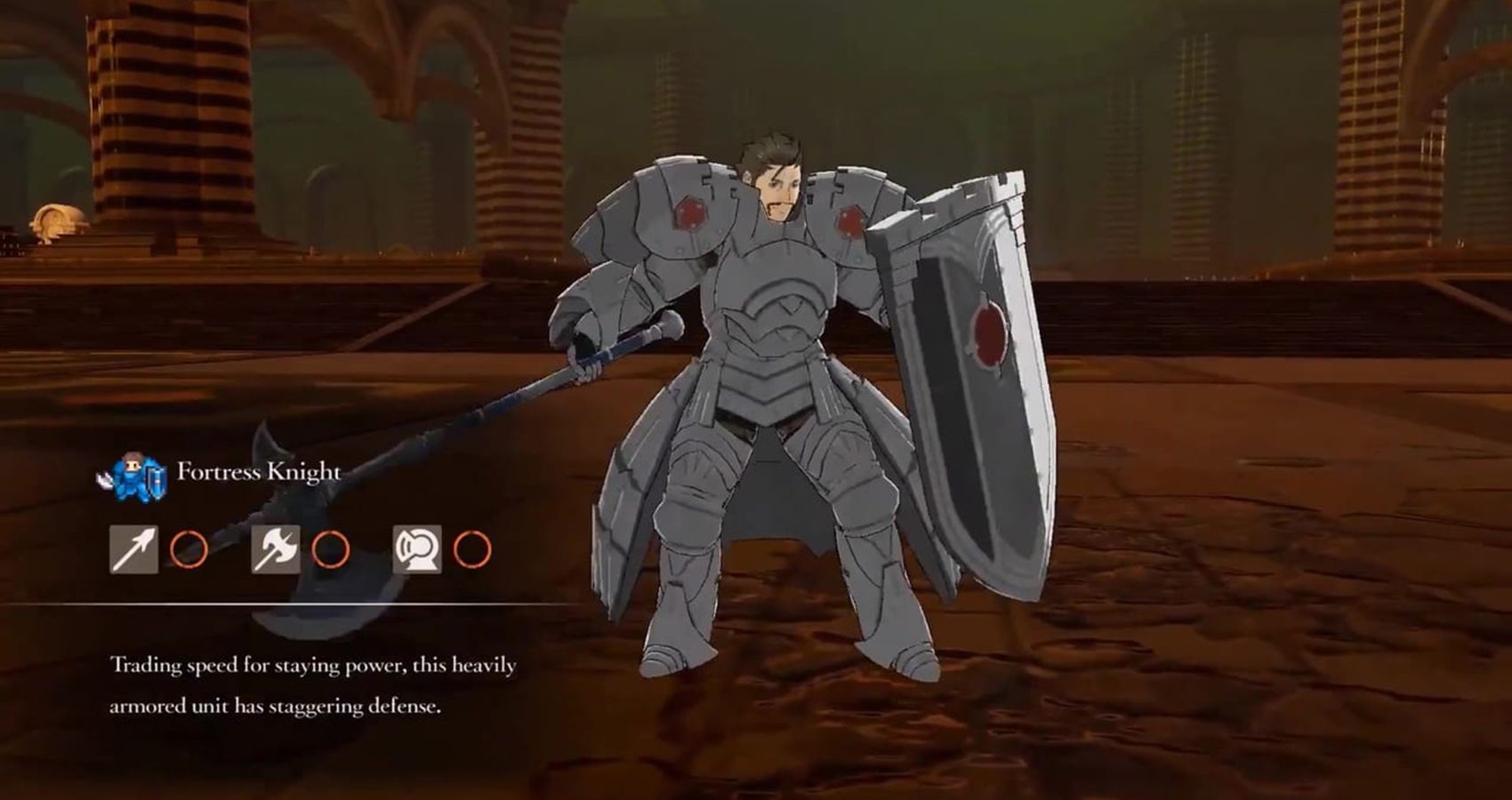 Fire Emblem Three Houses Fortress Knight