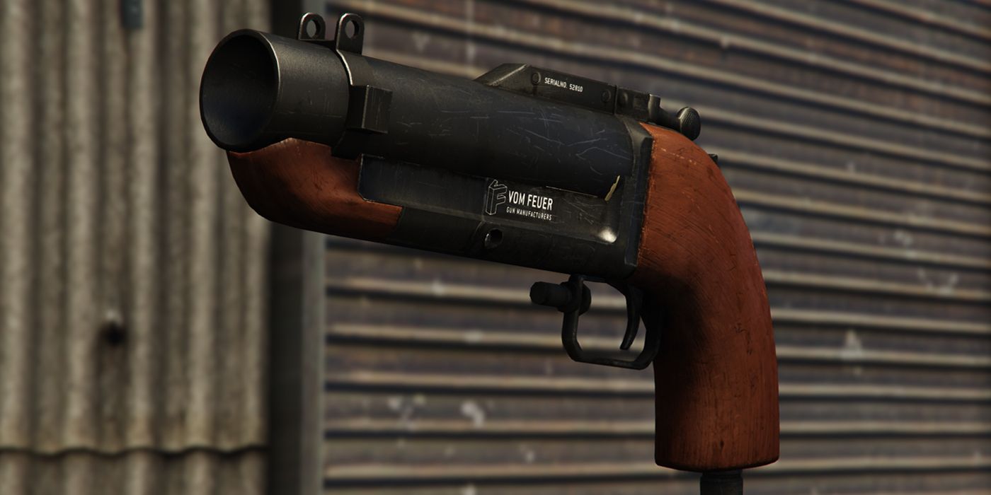 GTA V WEAPONS - Compact Grenade Launcher