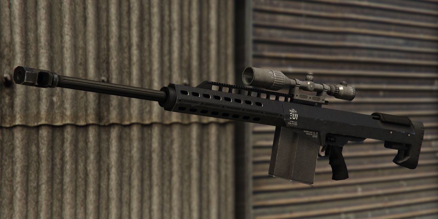 GTA V WEAPONS - Heavy Sniper Mk II