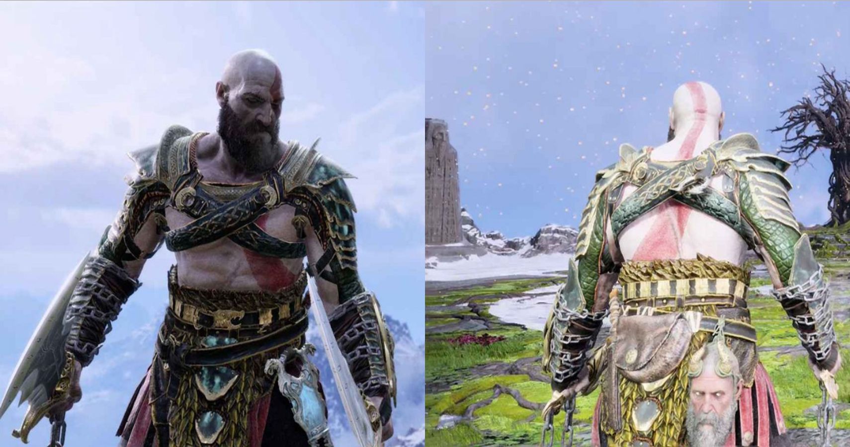The Ivaldi's Cursed Mist armor from God of War