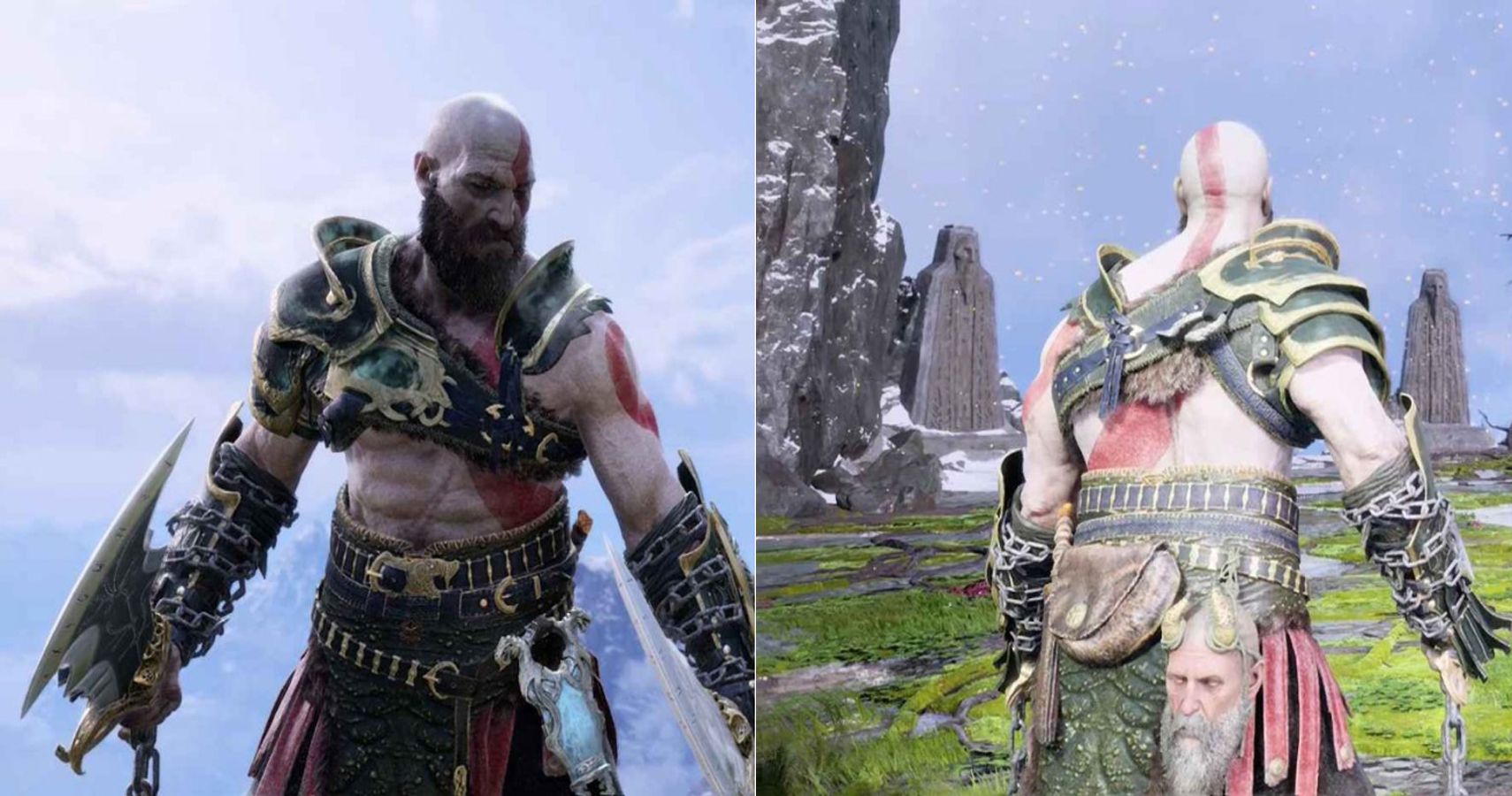 The Ivaldi's Deadly Mist armor from God of War