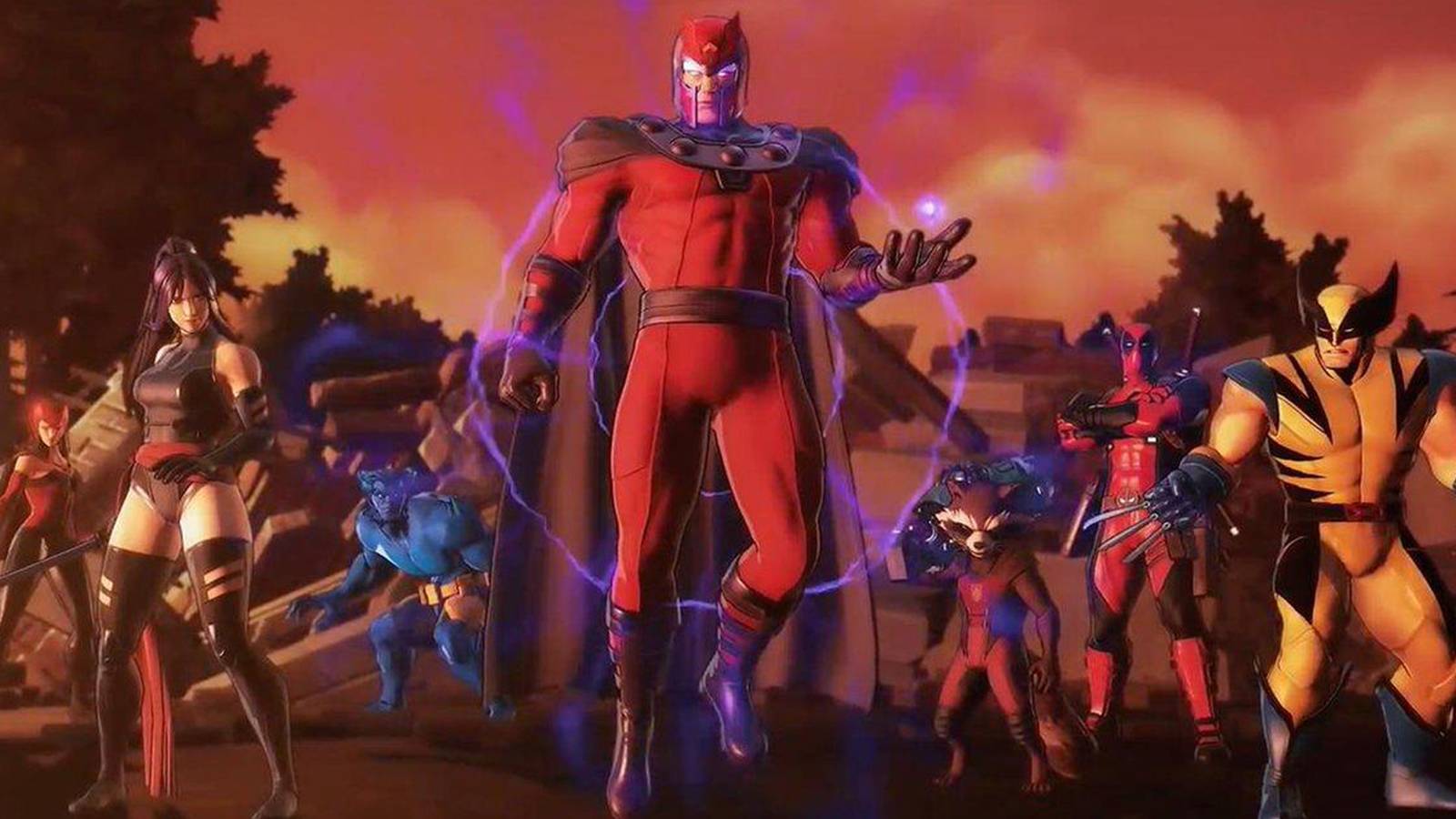MUA 3 Magneto &amp; Team