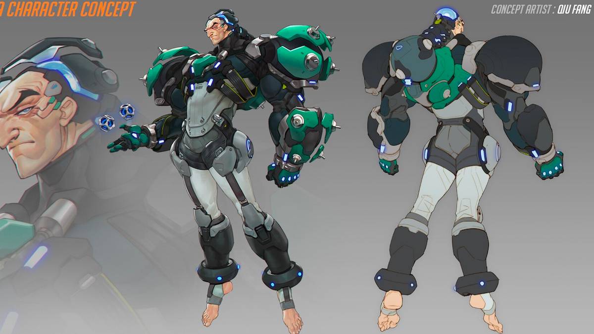 Overwatch Sigma character