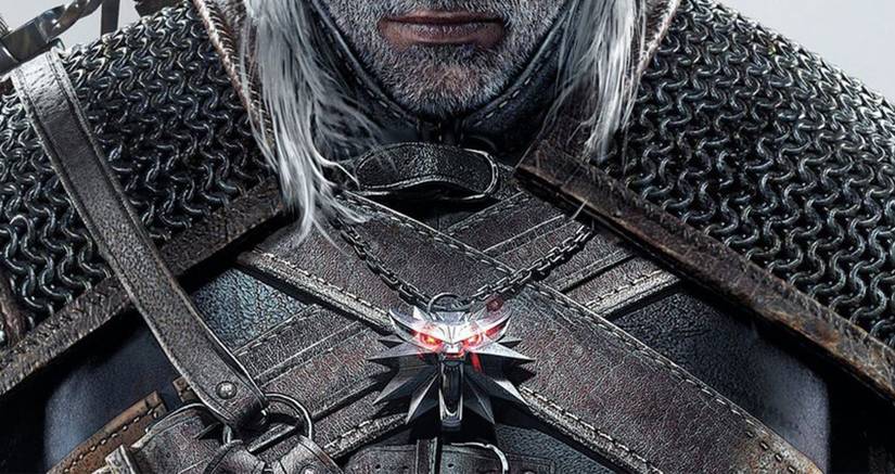 The Witcher 3 Wolf Medallion
