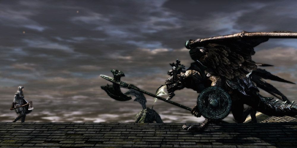 Dark Souls - Bell Gargoyle boss arena