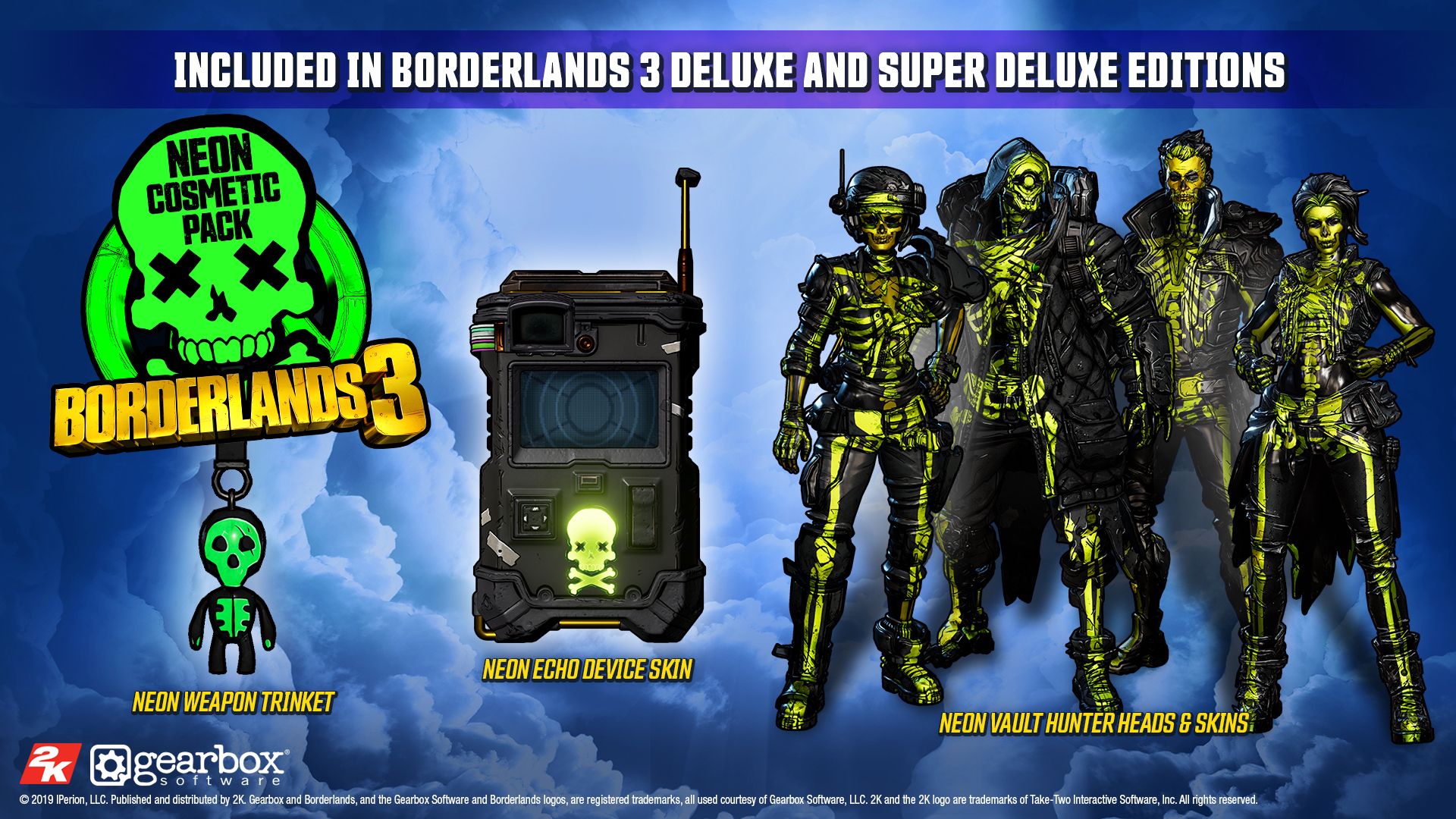 borderlands 3 deluxe edition content