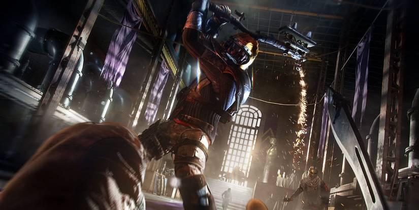 dying light 2 weapon raised