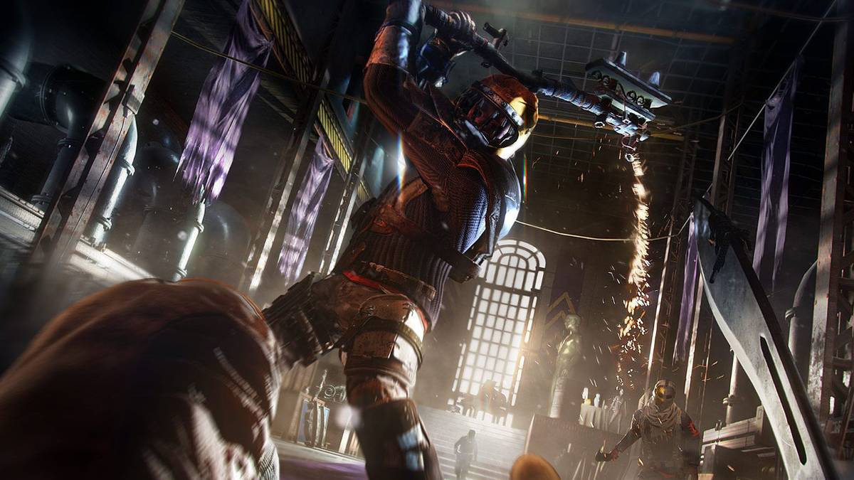 dying light 2 weapon raised