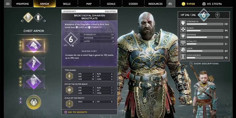 Brok's armor from God of War