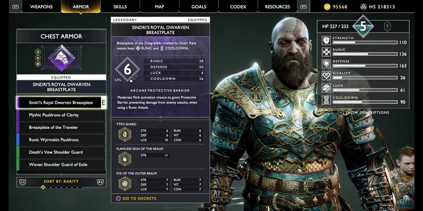 Sindri's armor from God of War