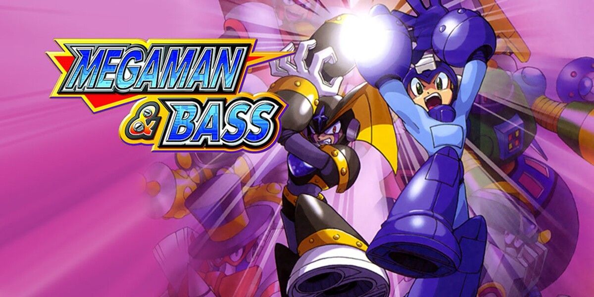 Mega Man and Bass title image with key character