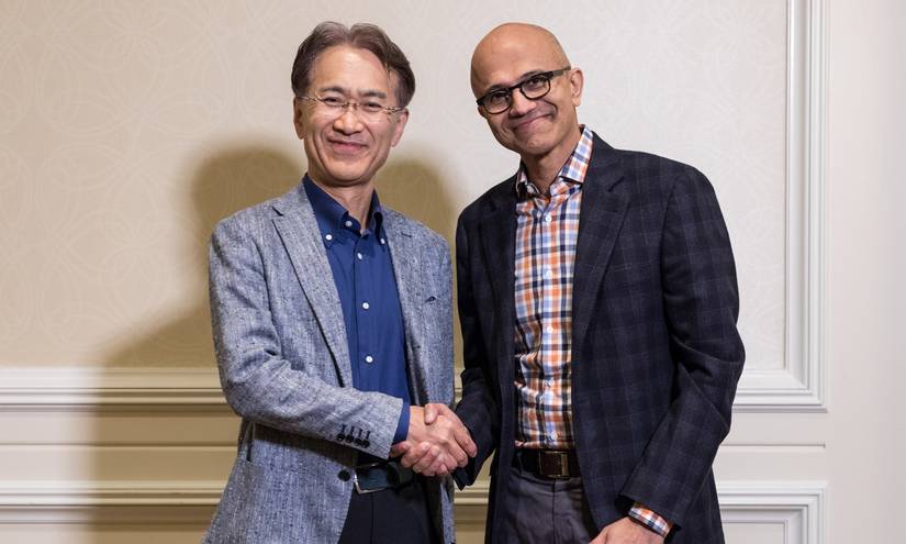 microsoft says sony initiated partnership