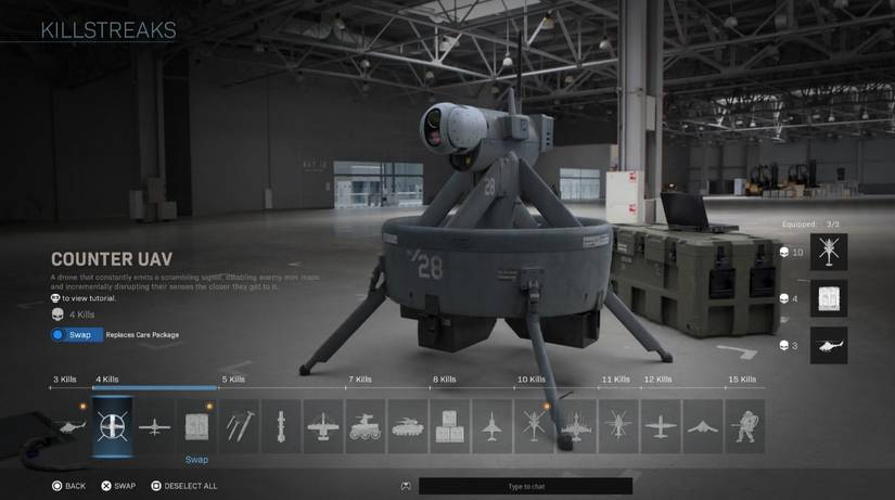 modern warfare killstreak - counter uav