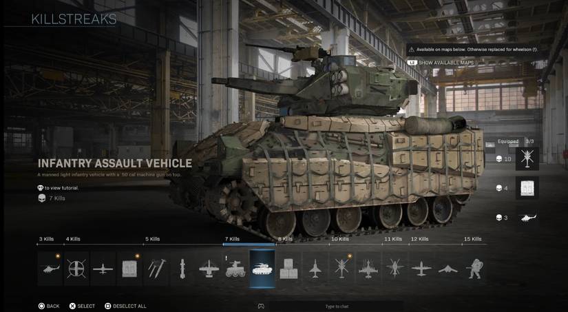 modern warfare killstreak - infantry assault vehicle