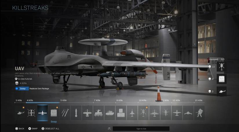 modern warfare killstreak - uav