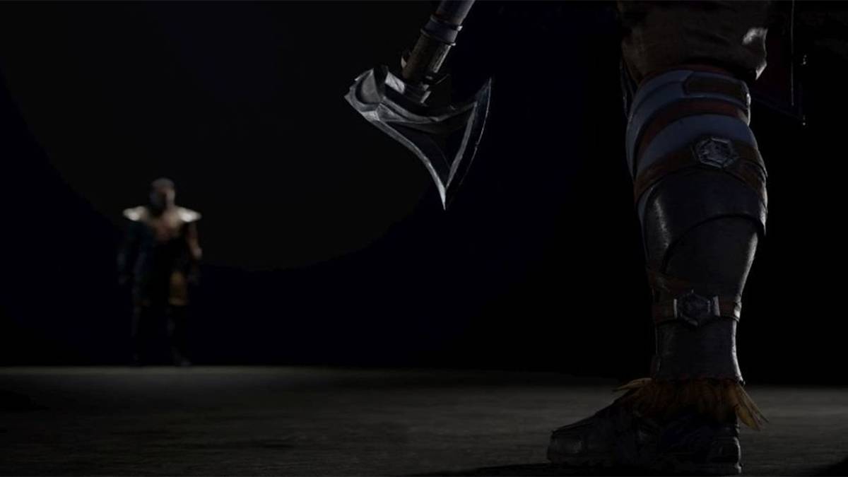 nightwolf holding tomahawk
