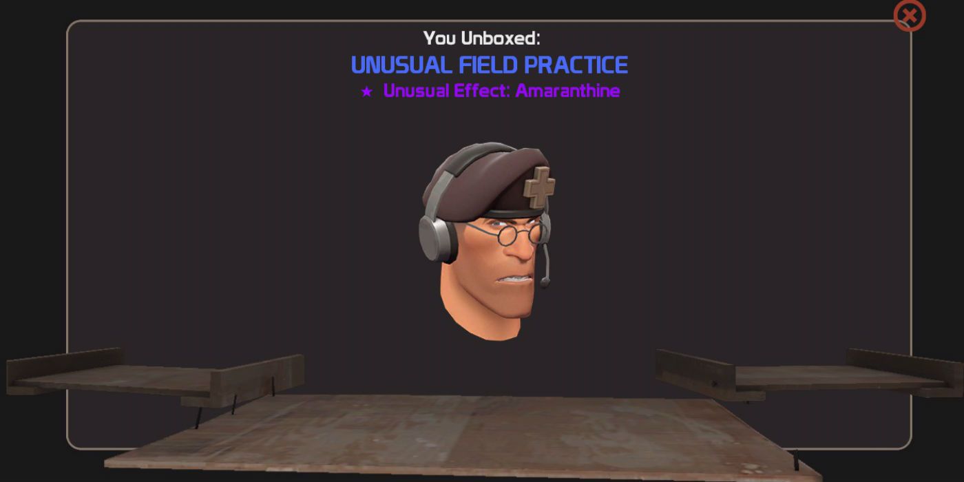 team fortress 2 unusual hat unboxing medic