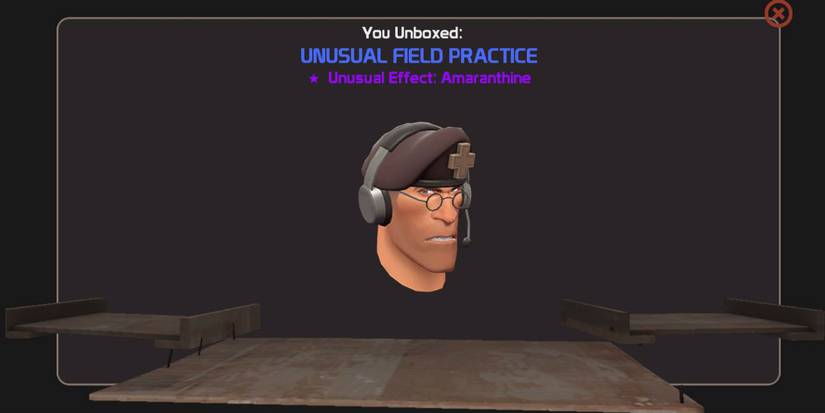 team fortress 2 unusual hat unboxing medic