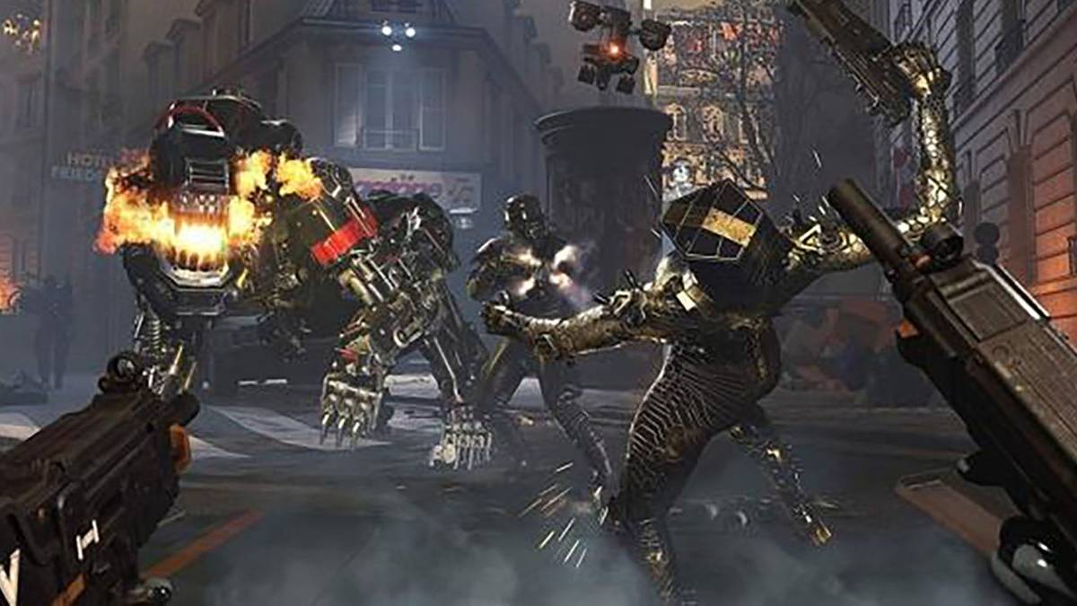 Wolfenstein Youngblood enemy combat