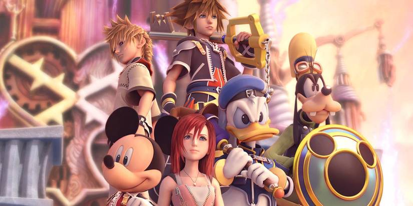 Key characters from Kingdom Hearts II