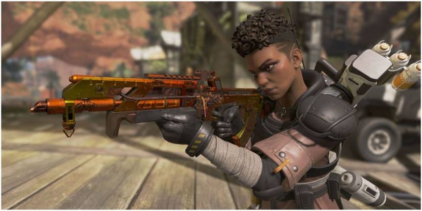 Apex Legends Bangalore with Flatline