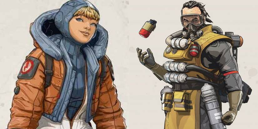 Apex Legends Wattsson Caustic art