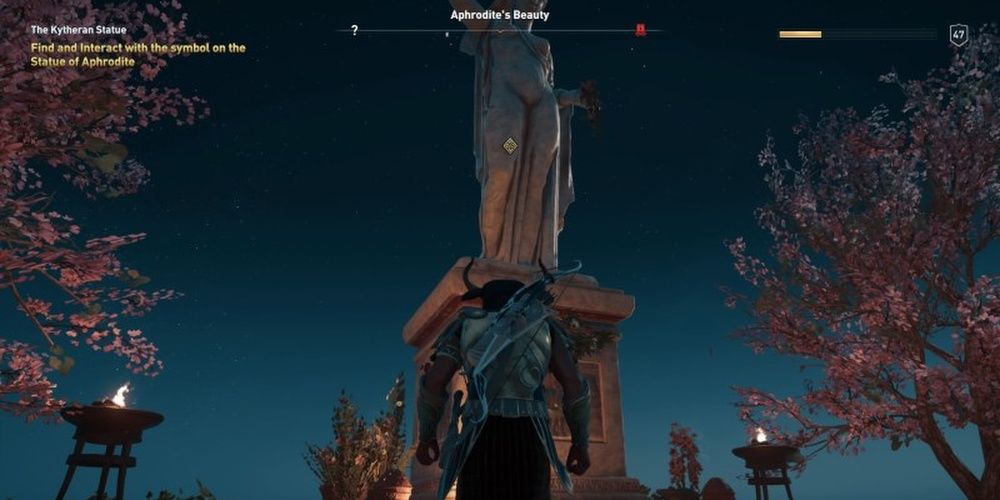 Assassins Creed Odyssey Art Ведущая жизнь Статуя Афродиты