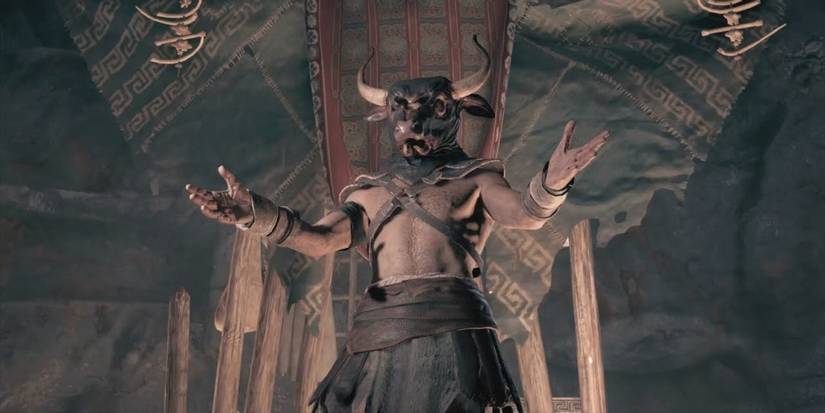 Assassins Creed Odyssey What Lies Below The Surface Fake Minotaur
