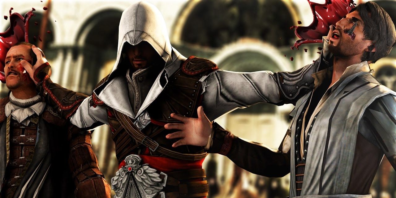 Assassin's Creed 2 - Ezio kills Vieri de' Pazzi [HD] 