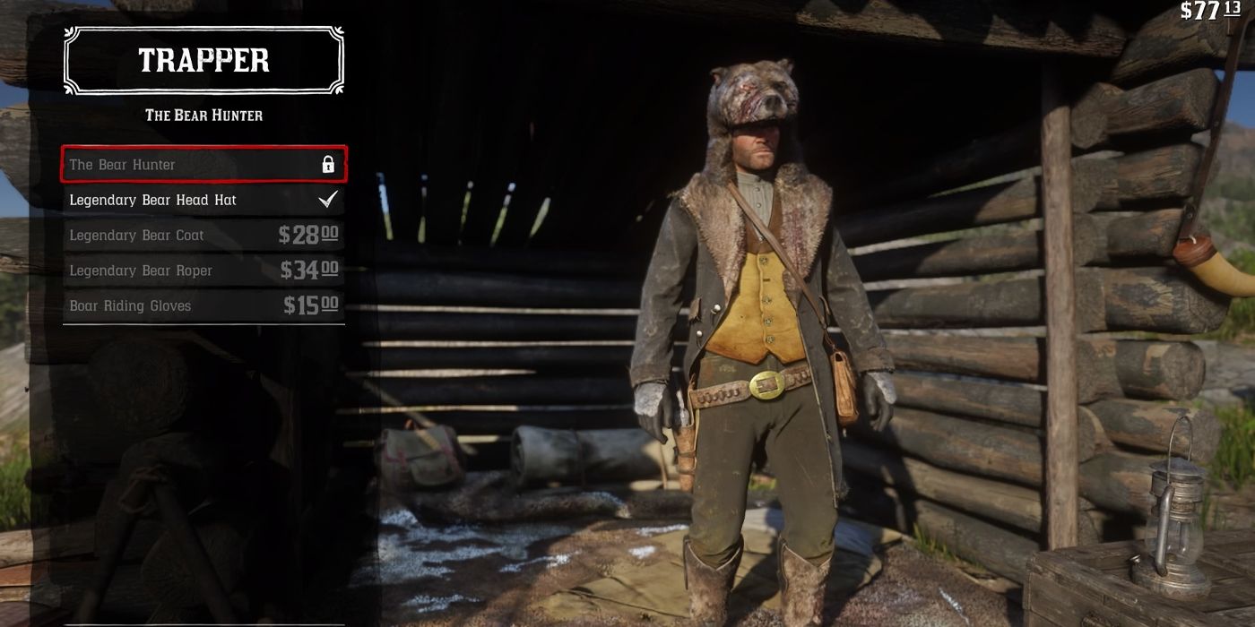 Bear Hunter outfit from Red Dead Redemption 2
