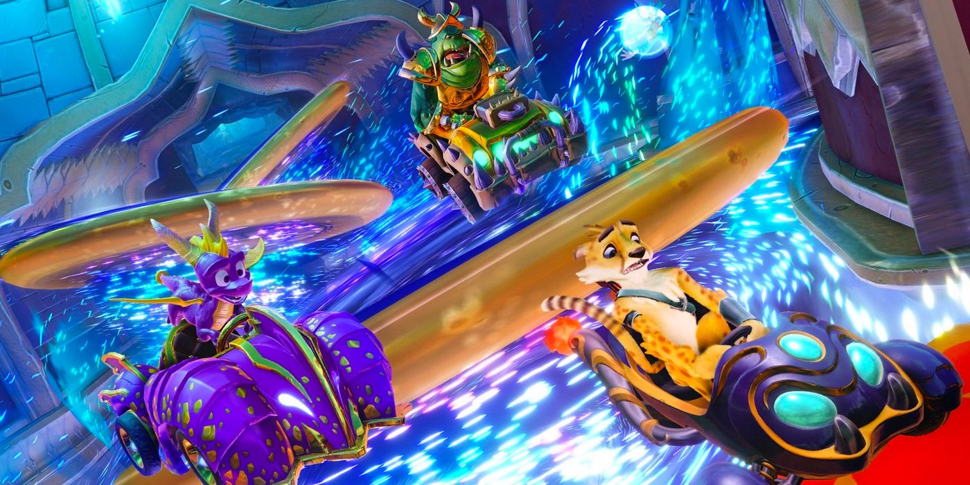 Spyro in Crash Team Racing