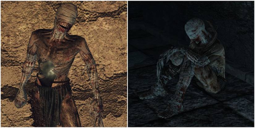 Dark Souls 2 Rupturing Hollow or Undead Citizen