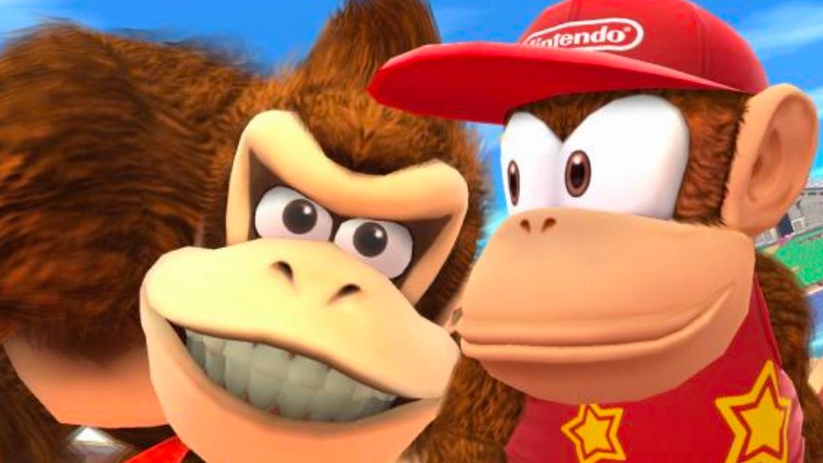 Diddy Kong looking to side