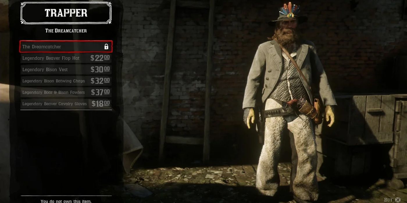 Dreamcatcher outfit from Red Dead Redemption 2