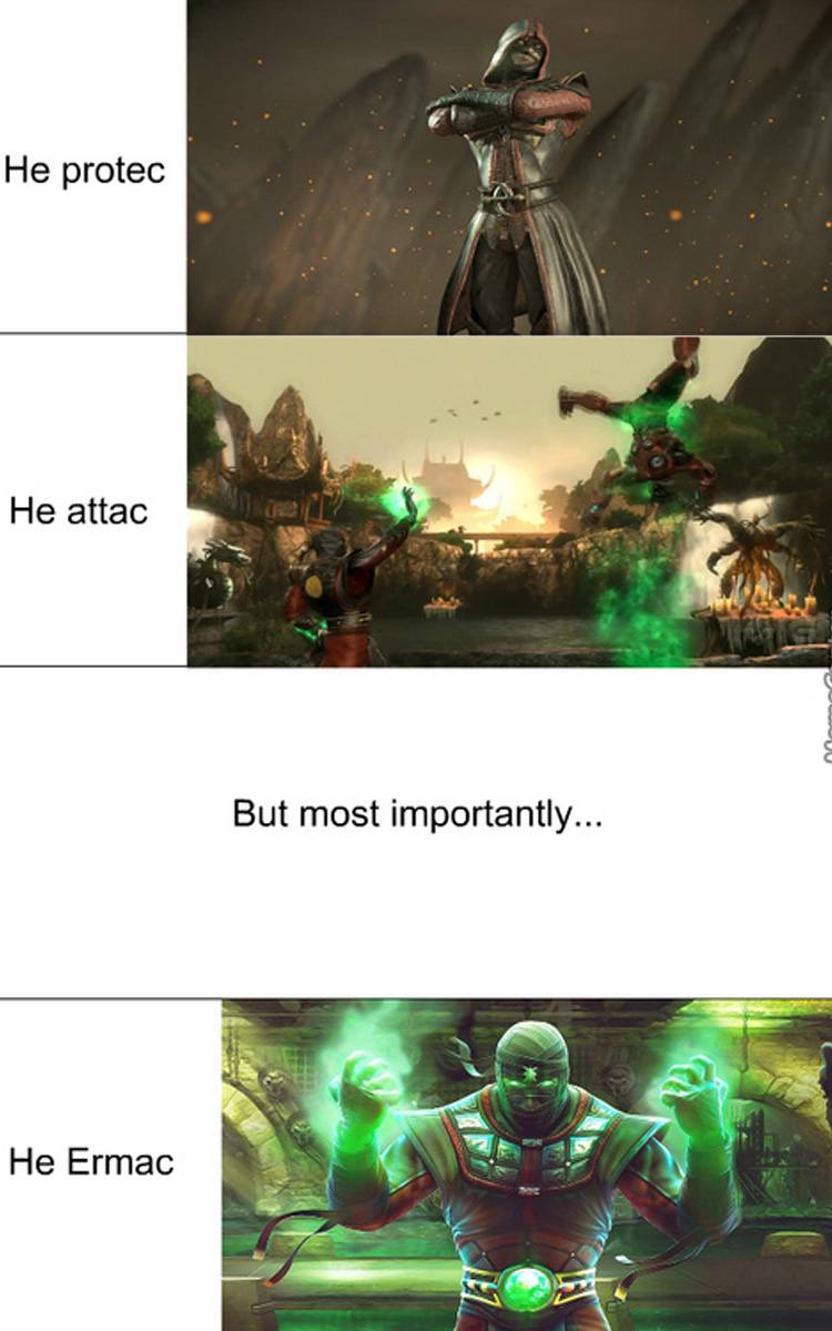 Ermac meme mortal kombat