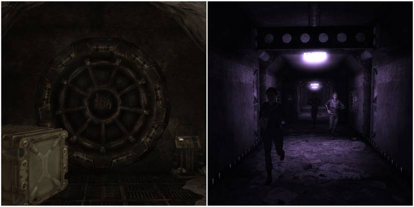 Vault 106 and Player's Hallucination sequence