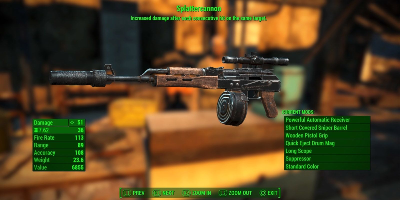 fallout 4 stealth rifle build