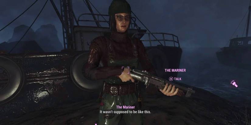 Talking to The Mariner in Fallout 4