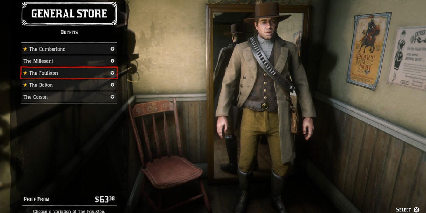 Faulkton outfit from Red Dead Redemption 2