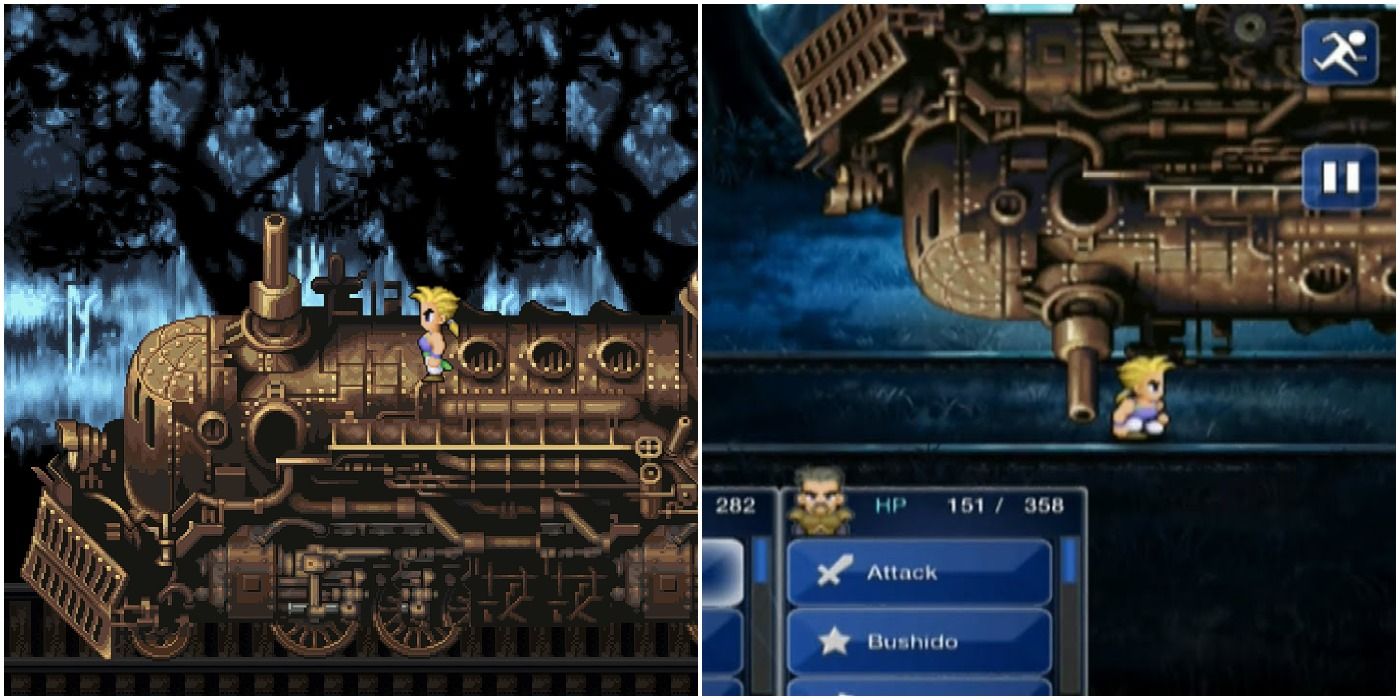 Final Fantasy 6 Sabin and Phantom Train