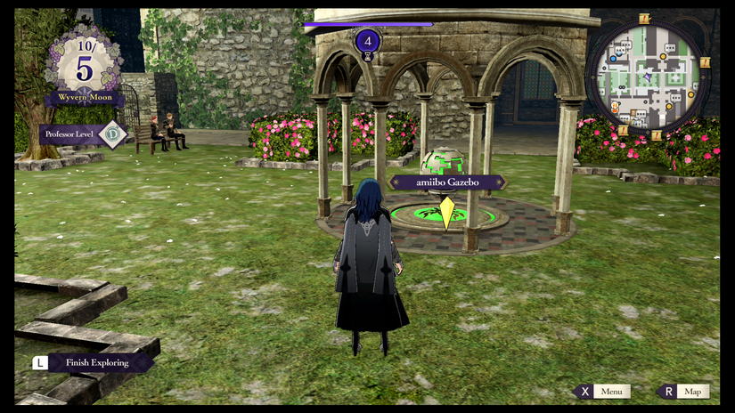 fire emblem three houses amiibo gazebo